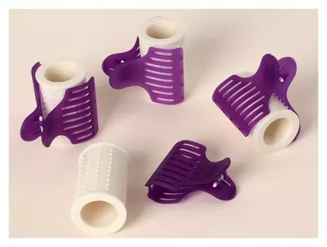 Термобигуди с крабом 3,8 см