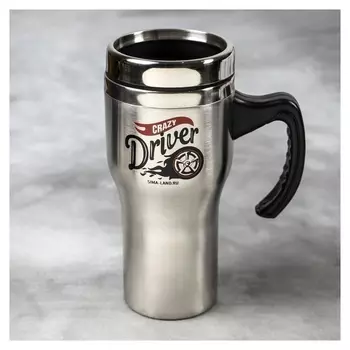 Термокружка "Crazy Driver", 450 мл