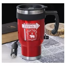 Термокружка с прикуривателем «Пермь», 450 мл