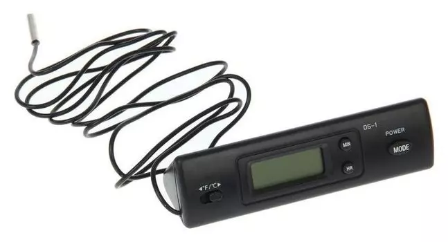 Термометр внутрисалонный, электронный, LCD