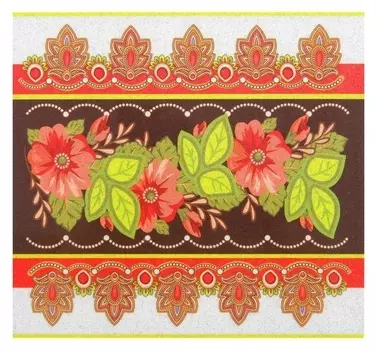 Термонаклейка прямая вставка, набор 10 штук