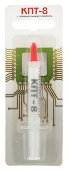 Термопаста "Кпт-8", 3 гр, шприц