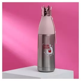 Термос «Drama Queen», с короной