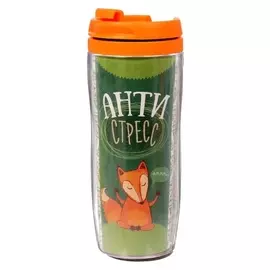 Термостакан «Антистресс. Лисёнок», 350 мл