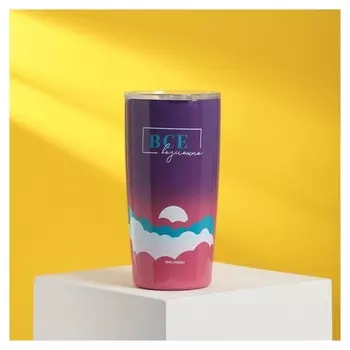 Термостакан металлический "Все возможно", 550 мл, сохраняет тепло 4 ч