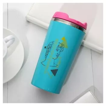 Термостакан "Называй меня искусством", 450 мл, сохраняет тепло 2 часа