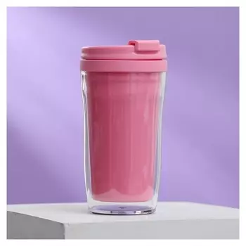 Термостакан под вставку "Розовый" 250 мл