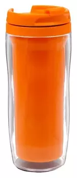 Термостакан "Вид 24", 350 мл оранжевый