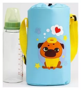 Термосумка для бутылочки TRAND. Пёсики, для 2 бутылочек