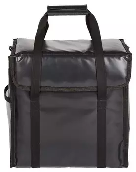 Термосумка для обедов винил черный 35х25х35 (31л)