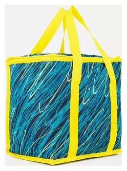 Термосумка на молнии 18 л, цвет бирюзовый