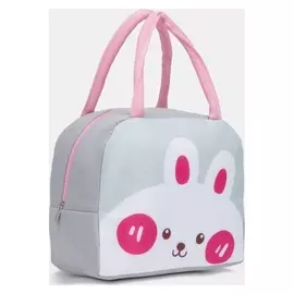 Термосумка на молнии, цвет голубой