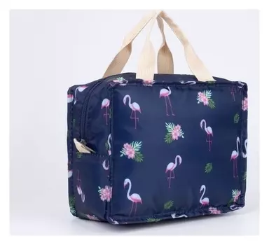 Термосумка,отдел отдел на молнии, цвет синий