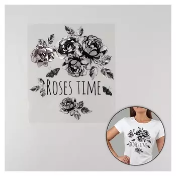 Термотрансфер «Розы», 17 × 20 см