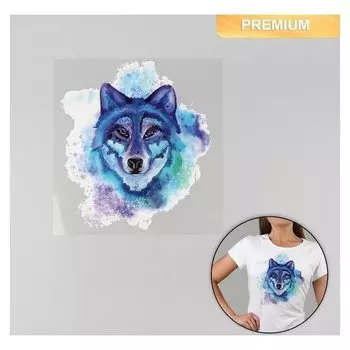 Термотрансфер «Волк», 20 × 21,5 см