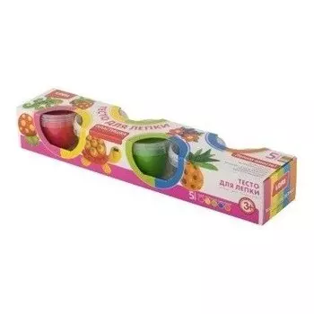 Тесто для лепки 5 цветов