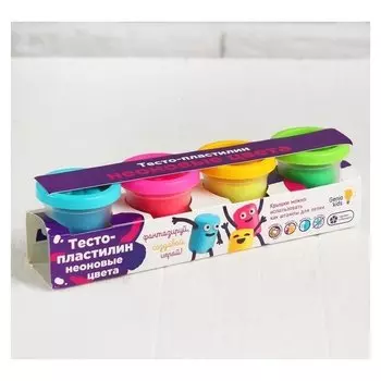 Тесто-пластилин, неоновые цвета