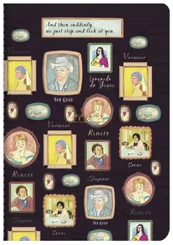 Тетрадь 40 л. в клетку обложка Softtouch, фольга, бежевая бум. 70 г/м2, сшивка, А5 (147х210 мм), Gallery, Brauberg, 403763