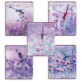 Тетрадь 48 л. клетка "Лавандовое настроение"