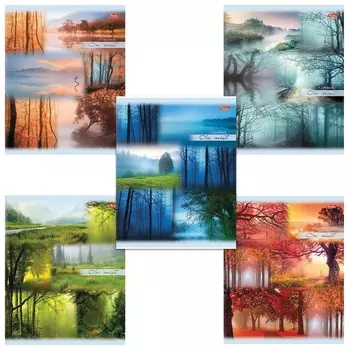 Тетрадь 80 л. линия "Пробуждение природы"