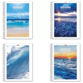 Тетрадь 96 л. клетка Океан