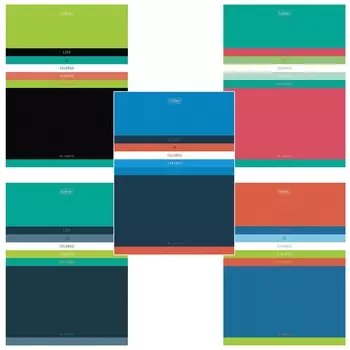 Тетрадь А5, 60 л., Hatber, скоба, клетка, картон с тиснением, "Жизнь в полосочку" (5 видов), 60т5тв1