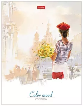 Тетрадь на кольцах А5 (175х220 мм), 160 л., картонная обложка, клетка, Hatber, "Beautiful", 160тк5в1_22169