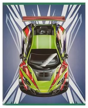 Тетрадь общая а5,60л,кл,скреп,обл.мел.карт,уф-лак №1 School X-treme