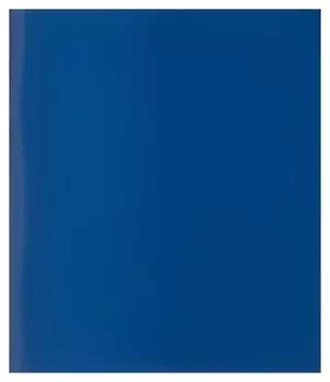 Тетрадь общая а5,96л,клет,скреп,обл.бумвинил,блок офсет-2 синяя