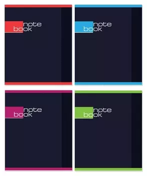 Тетрадь общая Attache,48л,клет,а5,скреп,обл.карт