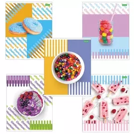 Тетрадь в клетку 48 листов А5 Candy