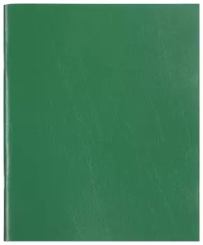 Тетрадь в клетку, 48 листов, А5, цвет зеленый, белизна 80%