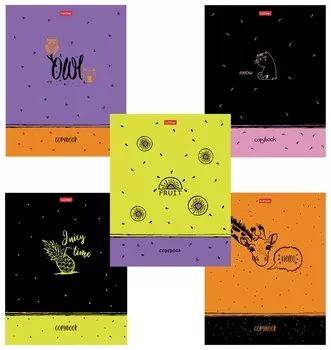 Тетрадь в клетку 48 листов А5 Hello You