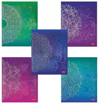 Тетрадь в клетку 48 листов А5 Mandala