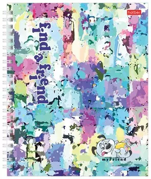 Тетрадь в клетку 96 листов А5 Find a friend