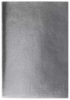 Тетрадь в клетку цвет серебристый 96 листов Metallic