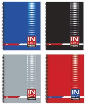 Тетрадь в клетку In day, 96 листов