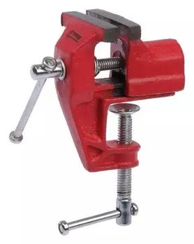 Тиски слесарные Tundra, винтовой зажим, 50 мм