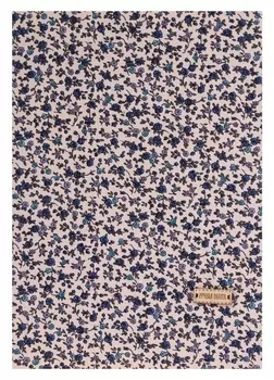 Ткань на клеевой основе «Синие цветочки», 21 х 30 см