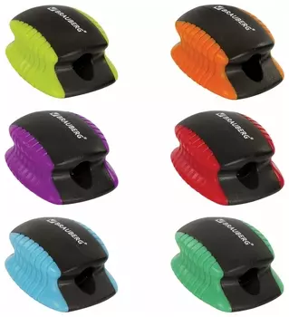 Точилка Brauberg "Ultra Color", пластиковая, корпус 228466