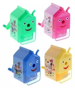 Точилка механическая с контейнером, Домик