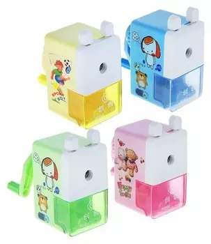 Точилка механическая с контейнером, «Классика»