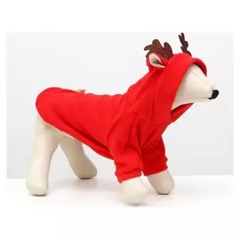 Толстовка "Олень", размер L (ДС 28-30 см, ОГ 40-44 см, ОШ 32 см)