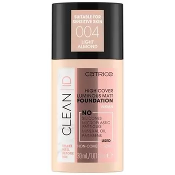 Тональная основа для лица Clean ID High Cover Luminous Matt Foundation
