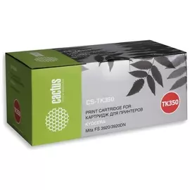 Тонер-картридж Cactus (Cs-tk350) для Kyocera Fs-3920dn, ресурс 15000 стр.
