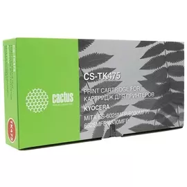 Тонер-картридж Cactus (Cs-tk475) для Kyocera Fs-6025mfp/b, ресурс 15000 стр.
