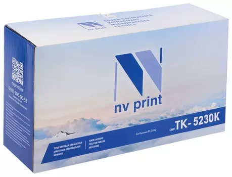 Тонер-картридж NV Print (Nv-tk-5230k) для Kyocera Ecosys P5021cdn/m5521cdn, черный, ресурс 2600 стр.