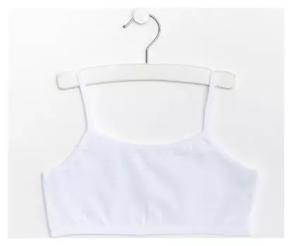 Топ для девочки, цвет белый, рост 164-170 см (14-15)