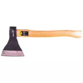 Топор, 1000 г, в сборе, кованый, деревянное топорище