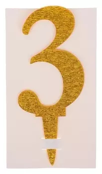 Топпер «3», акрил